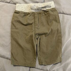 Newborn boys green pants